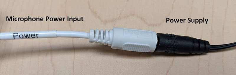 اتصال میکروفون به دوربین مداربسته داهوا