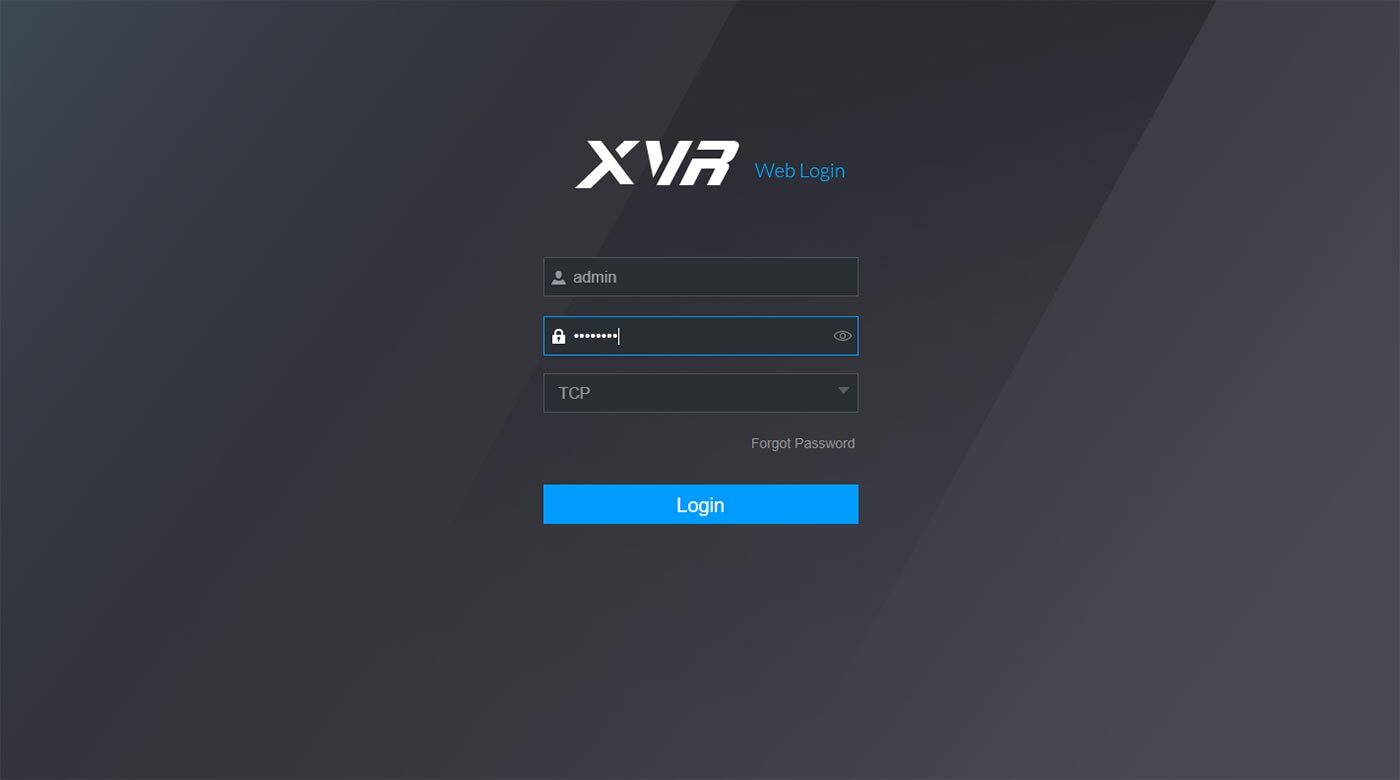 تنظیم ضبط صدا در دوربین مداربسته داهوا