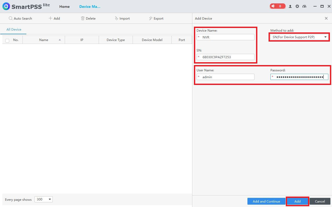 انتقال تصویر p2p در smart pss lite