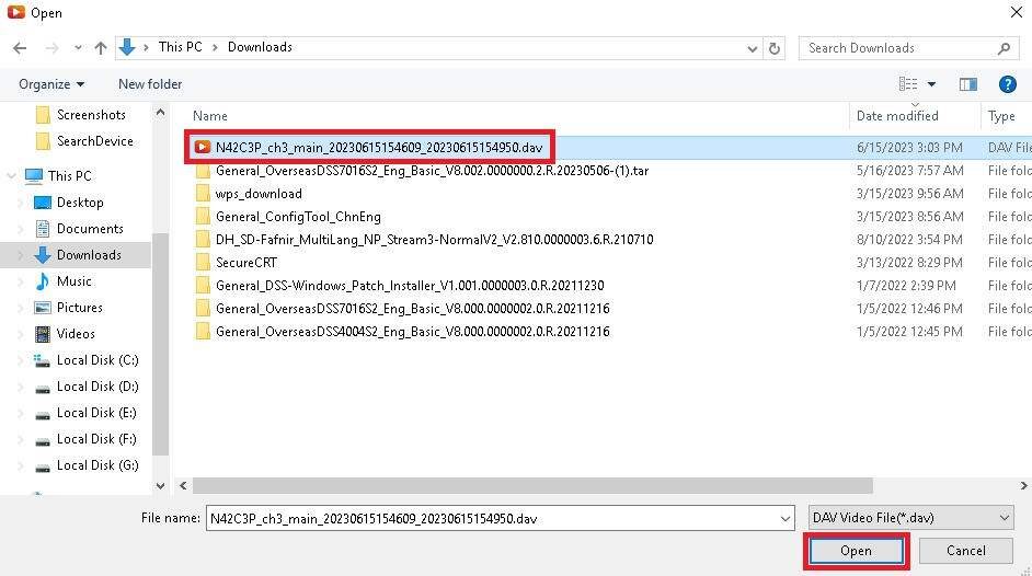 تبدیل فایل DAV به AVI در دی وی ار