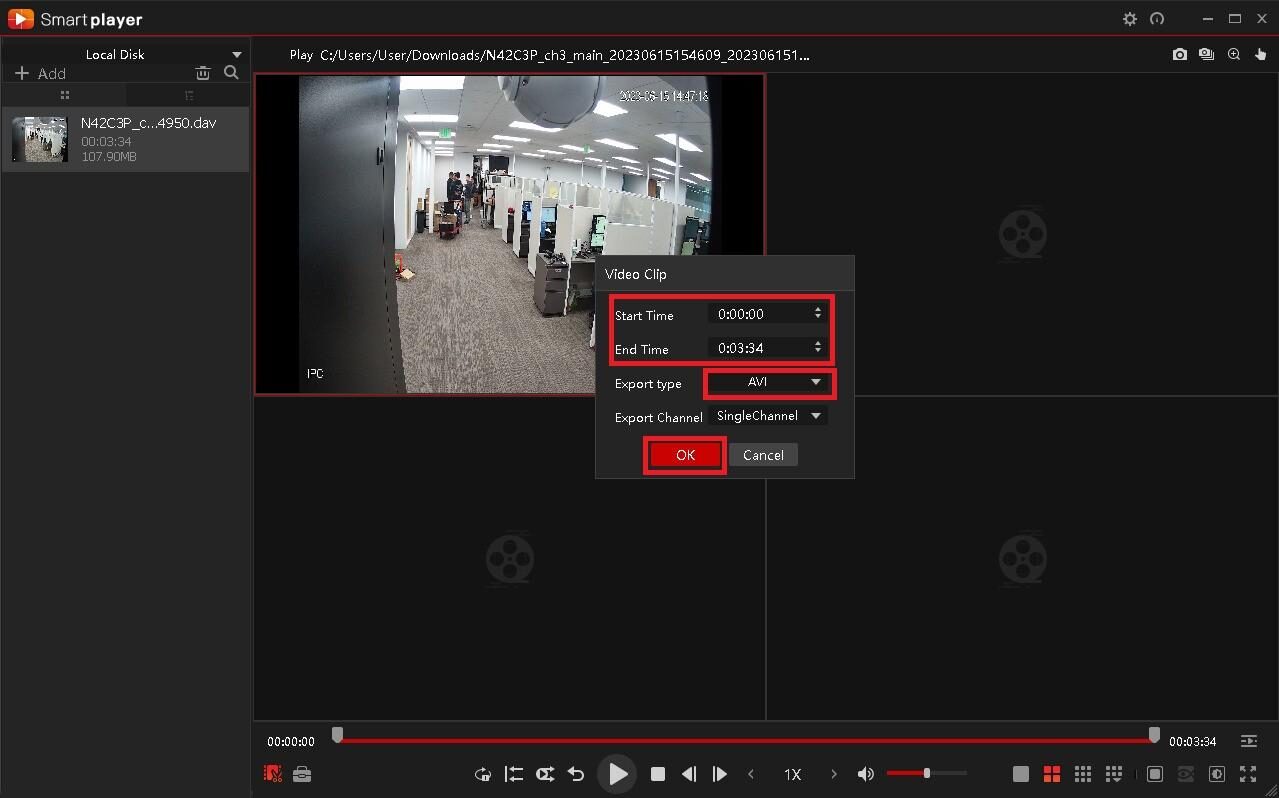 تبدیل فایل DAV به AVI در دی وی ار