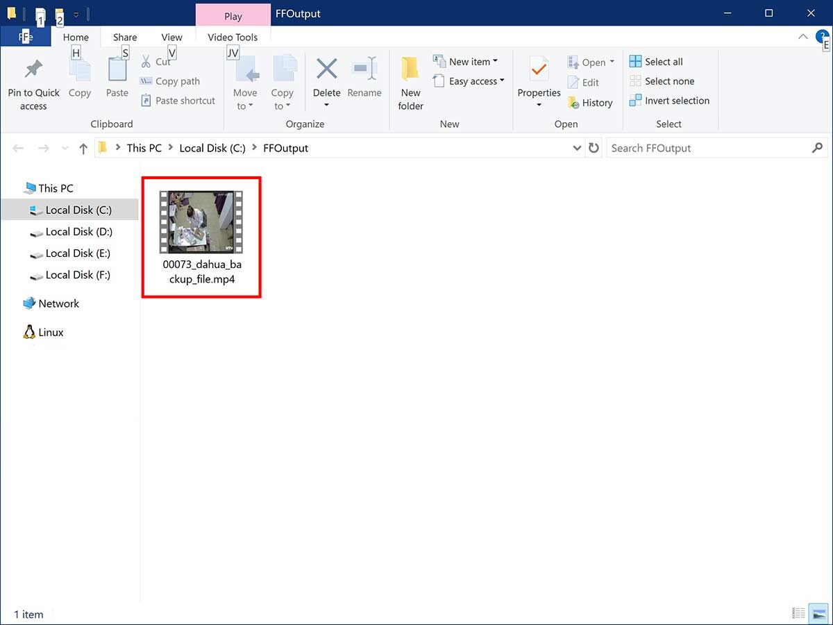 تبدیل فایل dav به mp4 در دی وی ار