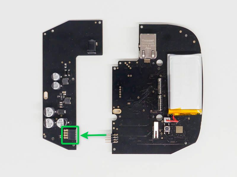 اتصال برد منبع تغذیه