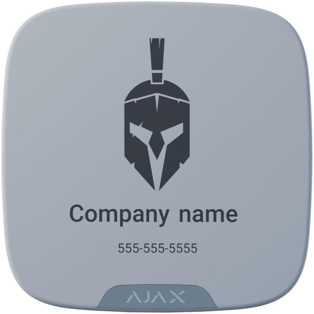 صفحه پلاستیکی آژیر دزدگیر آژاکس