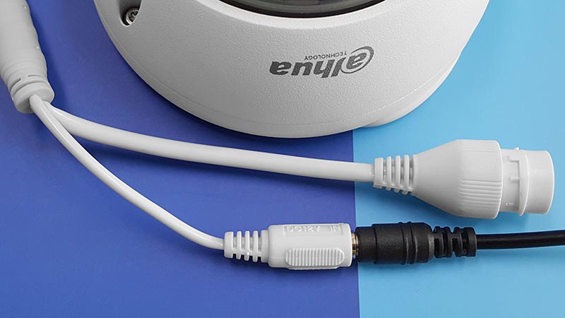 اتصال دوربین مدار بسته تحت شبکه به منبع تغذیه