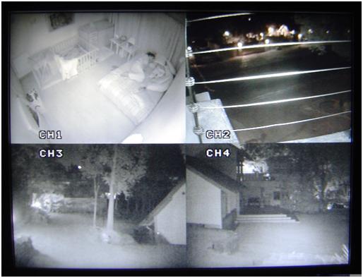 دید در شب دوربین مداربسته