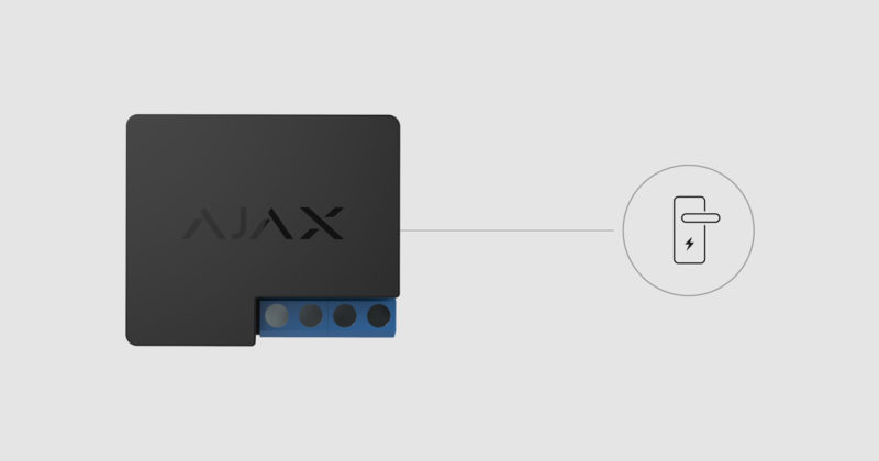 اتصال قفل برقی به رله هوشمند