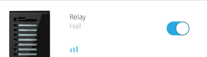 گزینه تغییر وضعیت رله