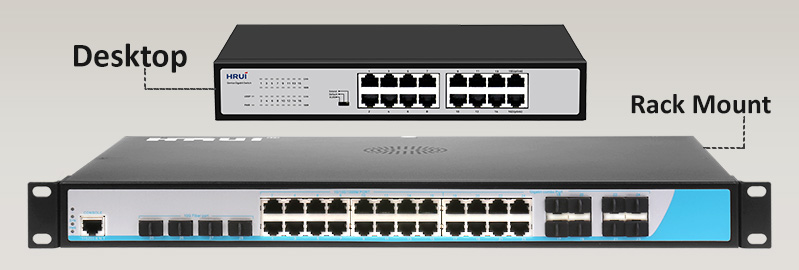 تفاوت سوئیچ رومیزی و رک