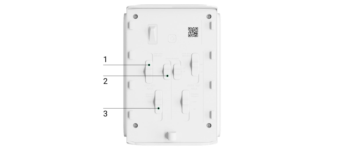 سوئیچ های کنترل کننده سمت چپ چشمی