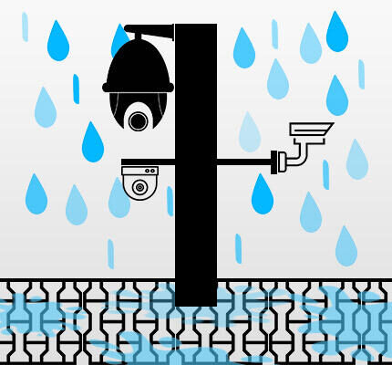 دوربین مداربسته عایق