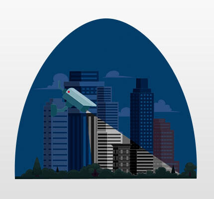 دید در شب دوربین مداربسته