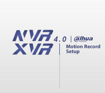 تنظیمات ضبط حرکتی