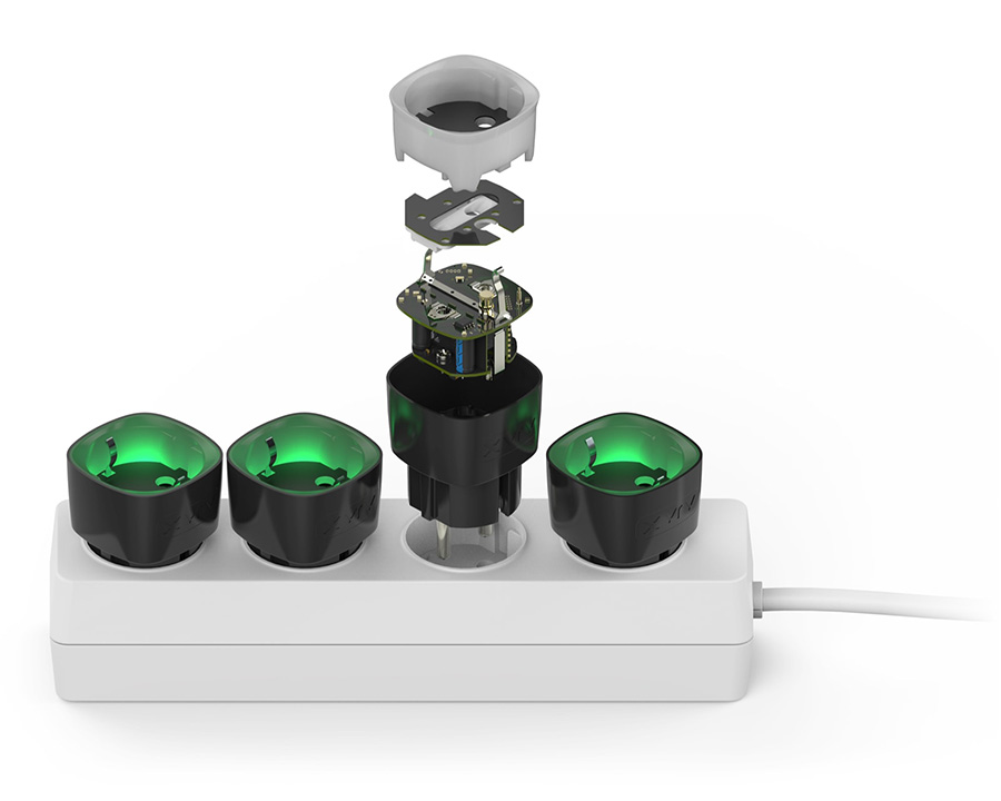 ابعاد کوچک پریز هوشمند