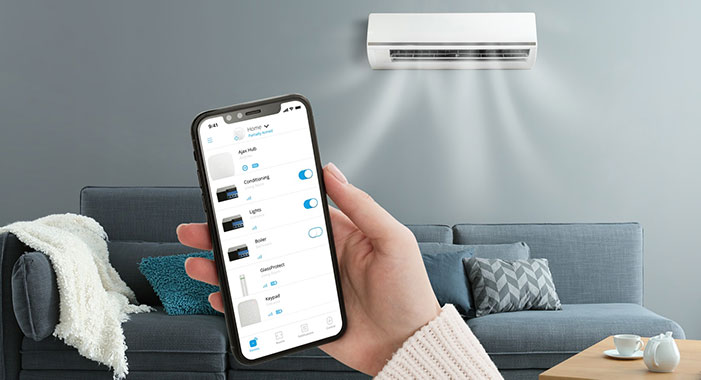 کنترل تهویه هوا با رله دزدگیر