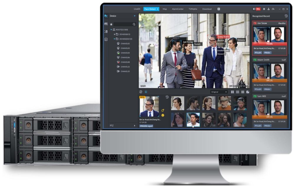 سرور Face Recognition داهوا Dahua IVS-F7500