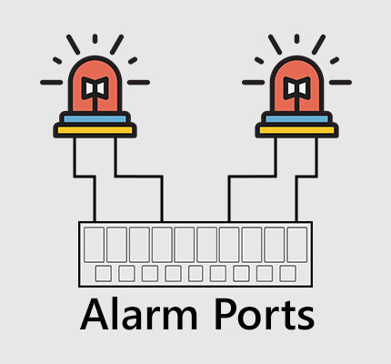 اتصال الارم به دستگاه ضبط