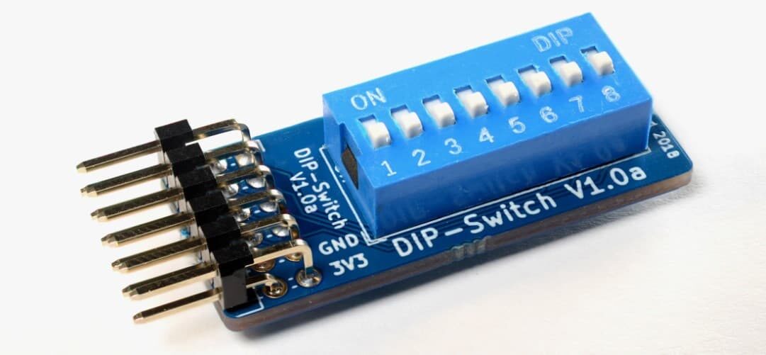 دیپ سوئیچ برای سوئیچ poe شبکه