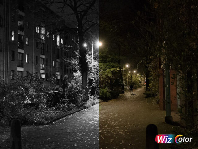 دید در شب رنگی با wizcolor دوربین های داهوا