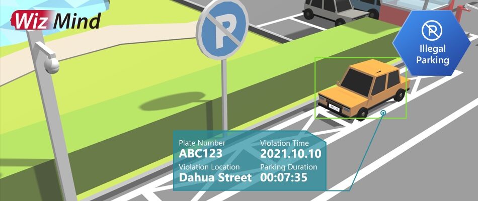 کنترل پارک ممنوع با دوربین مداربسته اسپید دام داهوا