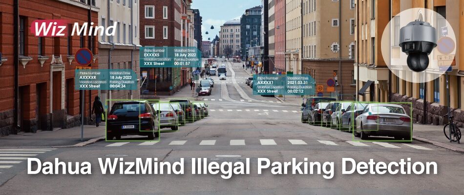 تشخیص پارکینگ با دوربین مداربسته wizmind داهوا
